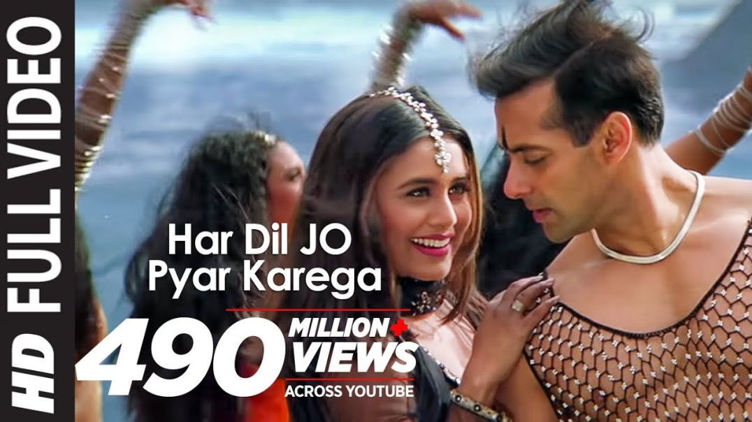 ⁣Full Video_ Har Dil Jo Pyar Karega Title Song _Salman Khan,Rani Mukherjee _Udit Narayan, Alka Yagnik